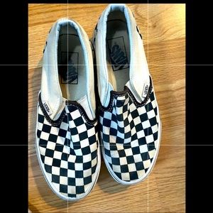 Womans Checker Vans